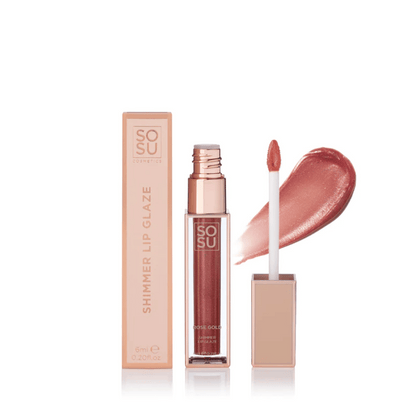 SOSU Lip Glaze - Rose Gold