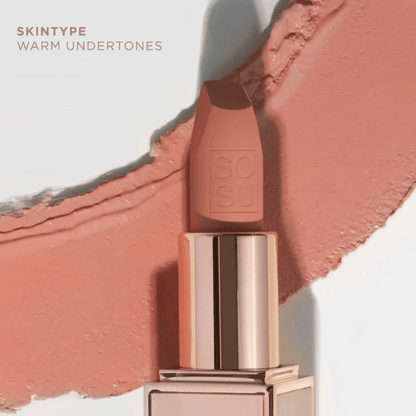 SOSU Satin Lipstick - Creme Brulee