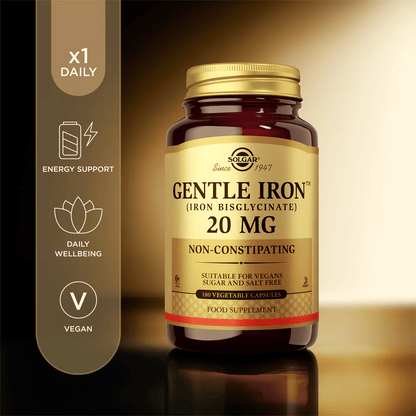 Solgar Gentle Iron 20mg Capsules 90's