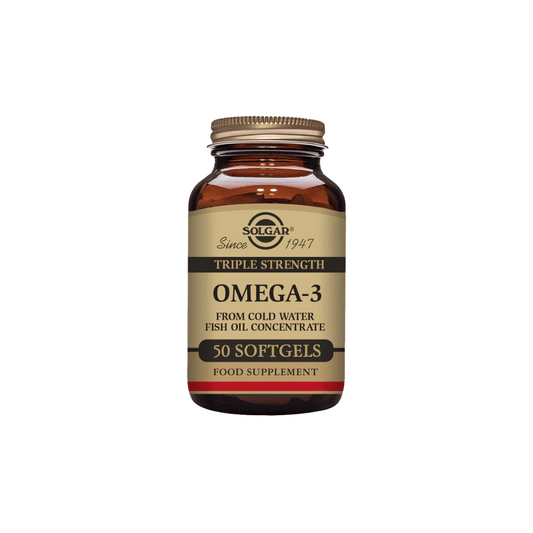 Solgar Omega-3 Triple Strength Capsules 50's