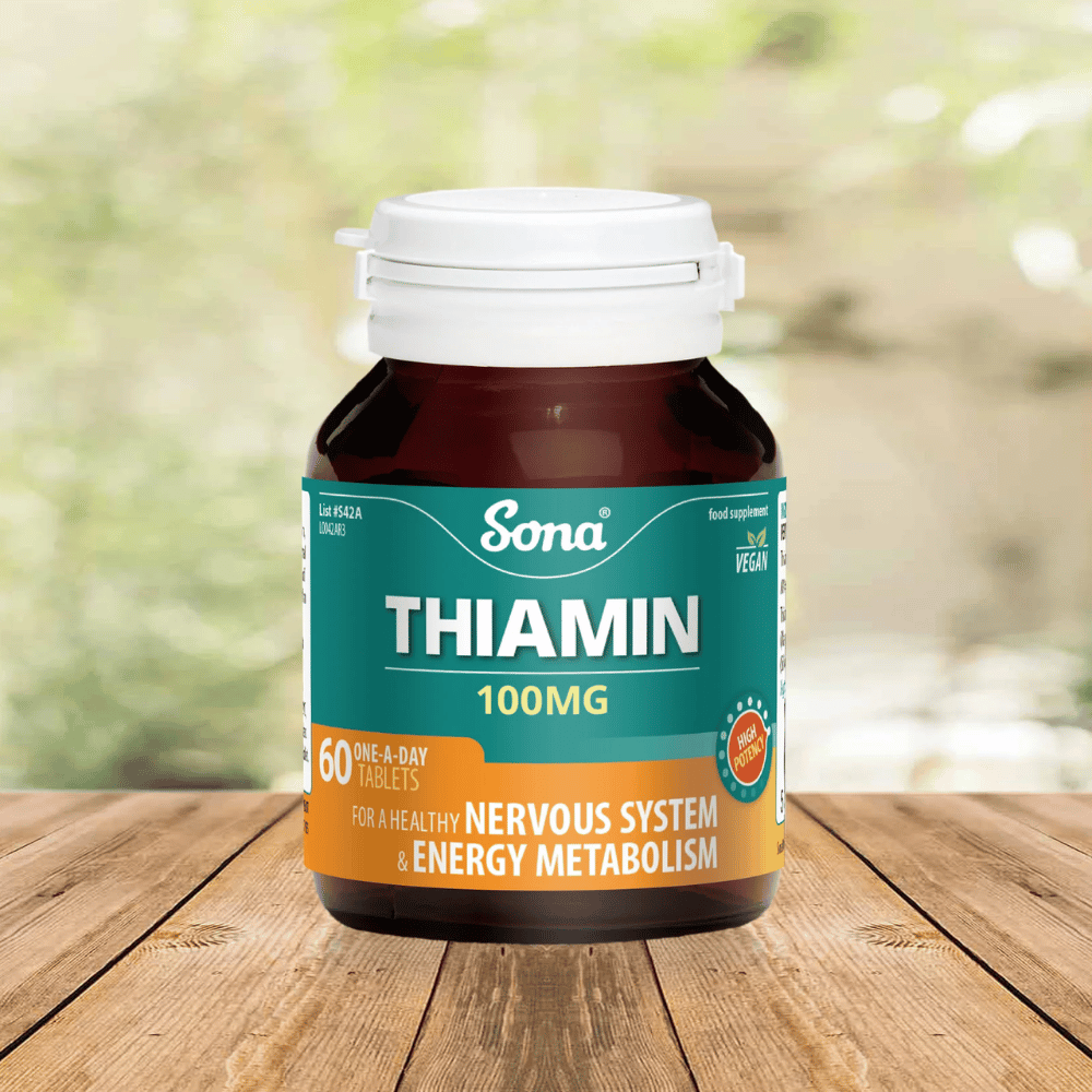 Sona B1 Thiamin 100mg  60 Tabs