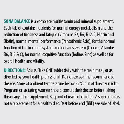 Sona Balance 30 Tabs