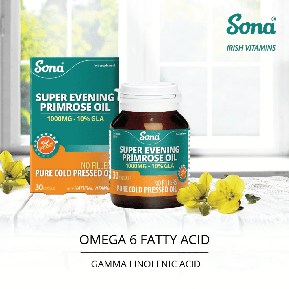 Sona Evening Primrose Oil 1000mg 30 Caps