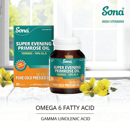 Sona Evening Primrose Oil 1000mg 30 Caps