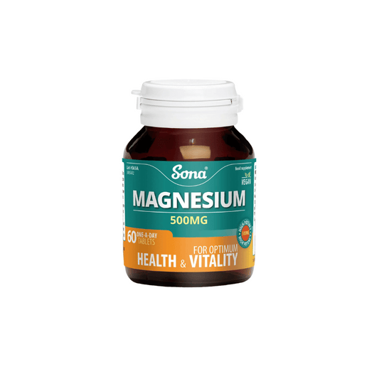 Sona Magnesium 500mg 60 Tabs