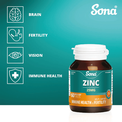 Sona Zinc  60 Tabs