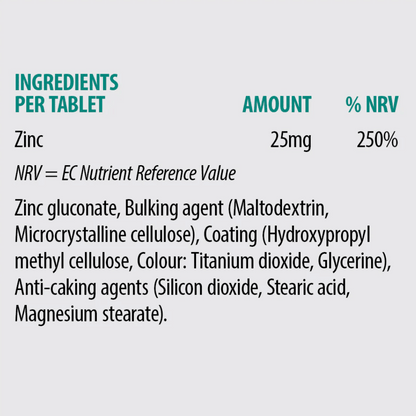 Sona Zinc  60 Tabs