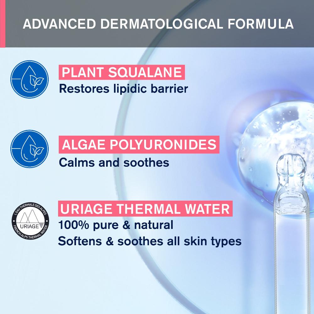 Uriage Tolederm Control Make-Up Remover Milk Gel 150ml