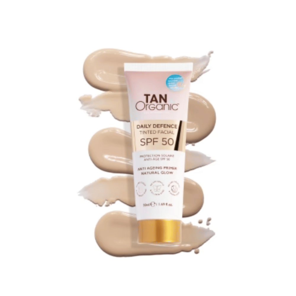 Tan Organic Daily Defence Tinted Facial SPF50