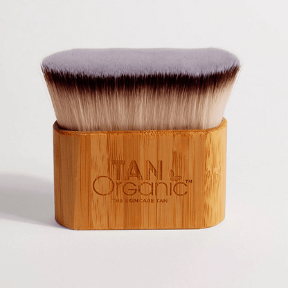 Tan Organic Kabuki Body Brush