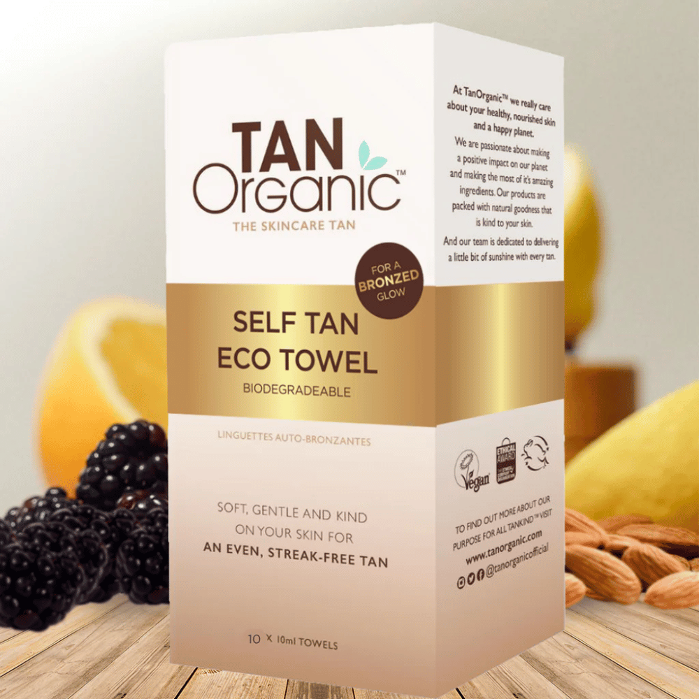 Tan Organic Self Tan Eco Towels 10 X 10ml (10 Pack)