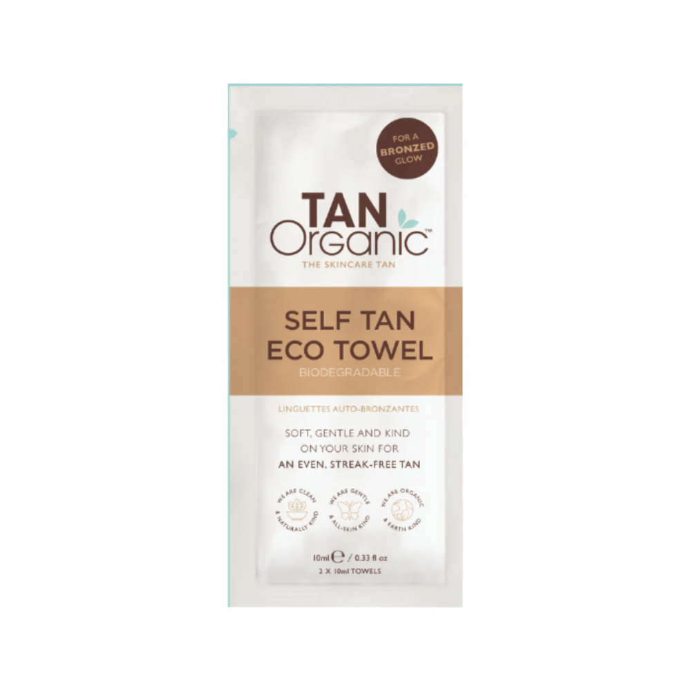 Tan Organic Self Tan Eco Towels (5 pairs)