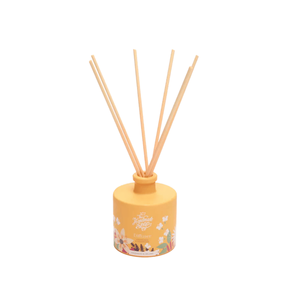 The Handmade Soap Co Reed Fragrance Diffuser - Lemongrass & Cedarwood 200ml