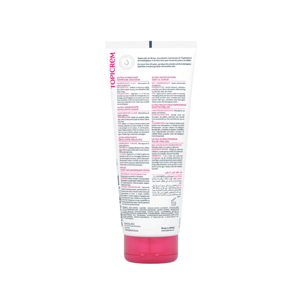 Topicrem ULTRA-MOISTURIZING Gentle Scrub 200ml