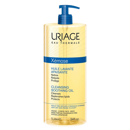 Uriage Cleansing Soothing Oil For Shower & Bath 1L