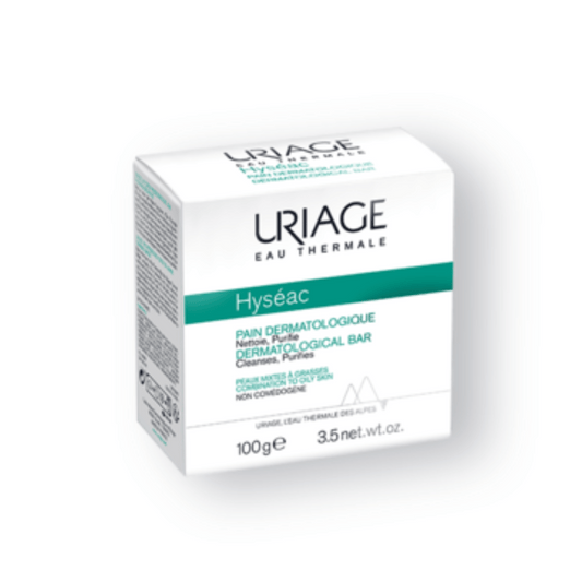 Uriage Hyseac Gentle Dermatologic Cleansing Bar 100G