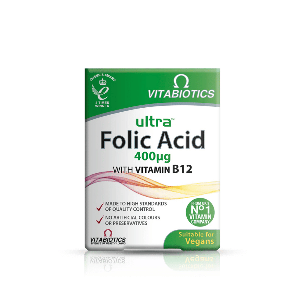 Vitabiotics Ultra Folic Acid 400µg