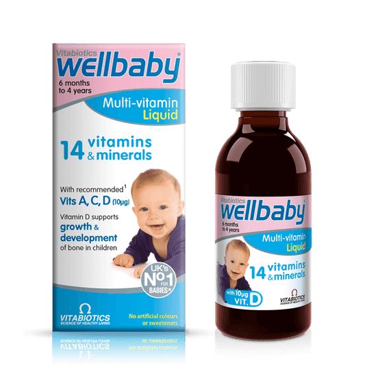 Vitabiotics Wellbaby Multivitamin Liquid from YourLocalPharmacy.ie